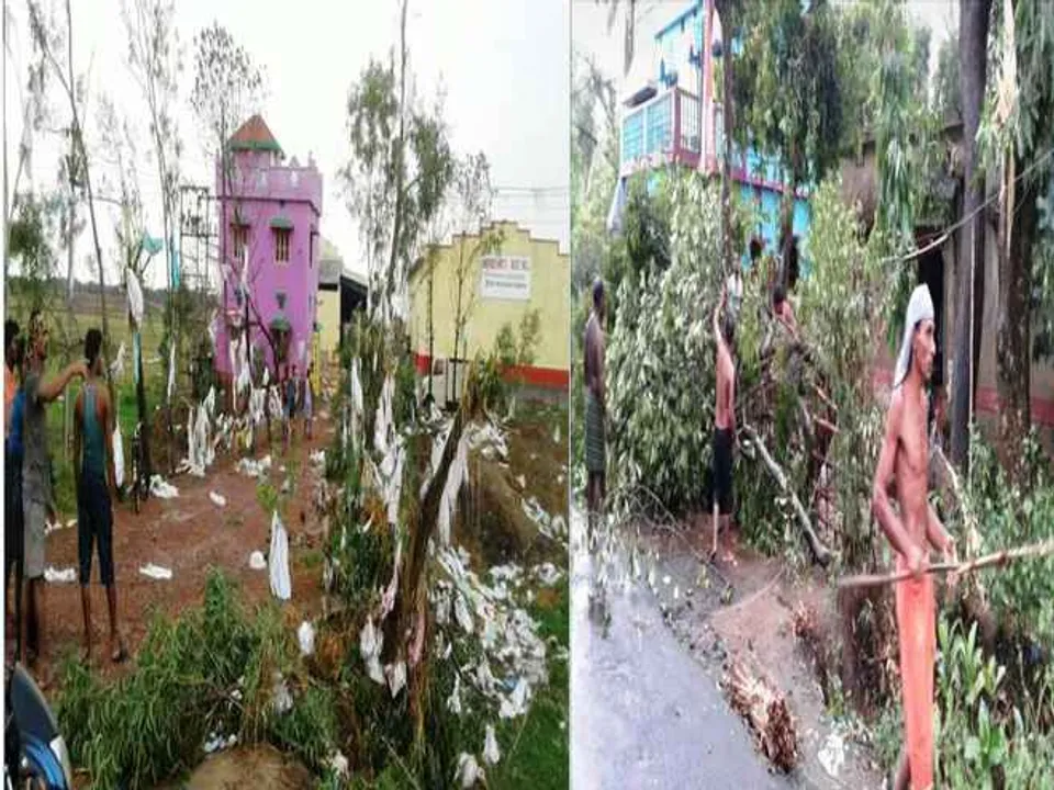  Nor’wester wreaks havoc in Odisha's Kendrapara