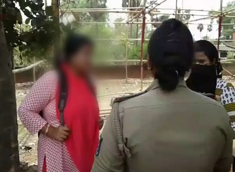  Woman claiming to be Odisha MLA’s wife stages dharna