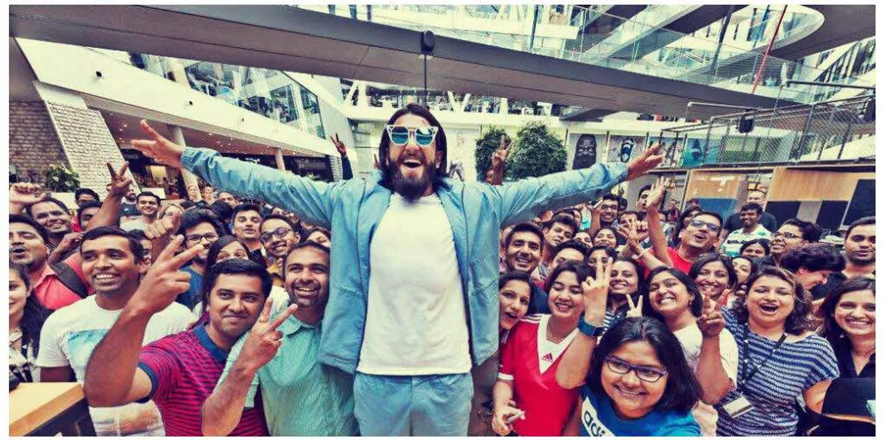  Pic. Courtesy:
twitter.com/RanveerOfficial 