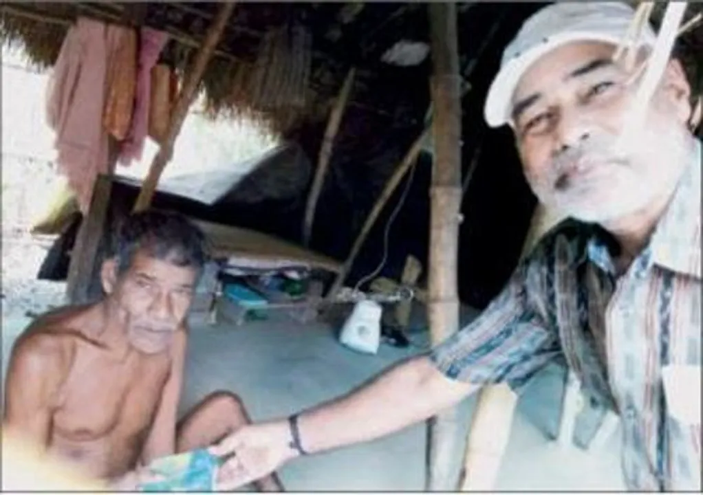  Retired teacher in Odisha extends helping hand to divyangs from pension