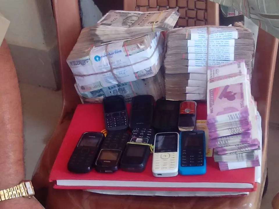  Over Rs 18 lakh cash seized after raid in Odisha jail