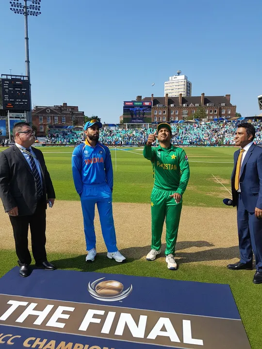  CT 2017 final: India wins toss, to field first