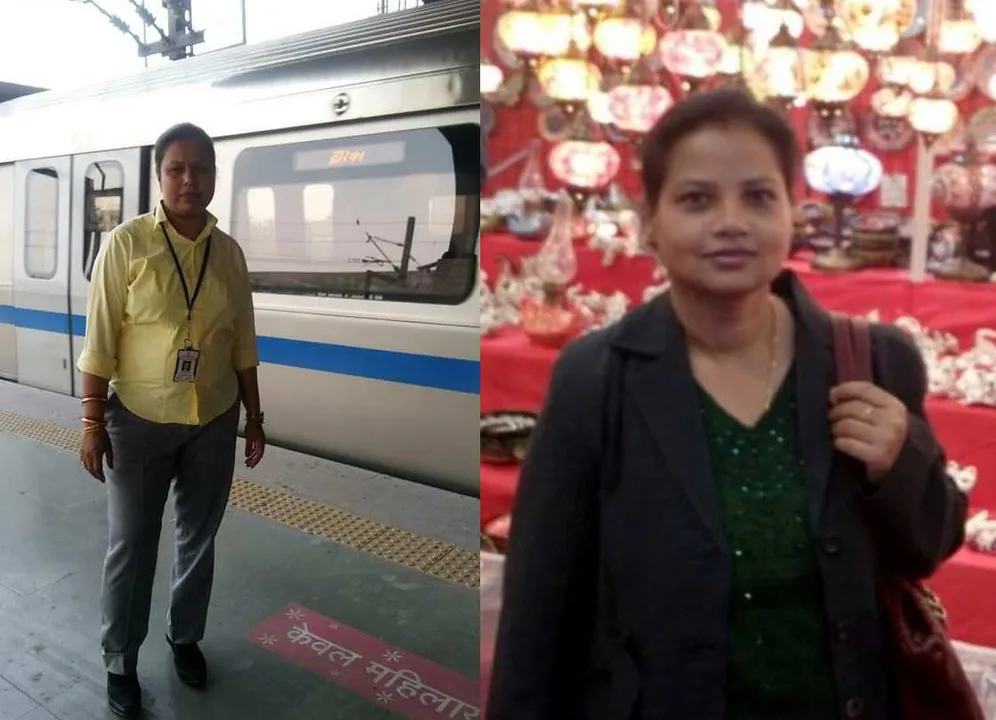  Two Odisha girls serve as pilot in Delhi Metro train