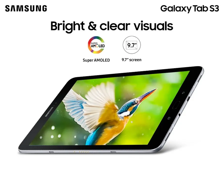  Samsung Galaxy Tab S3 now in India. Know specs