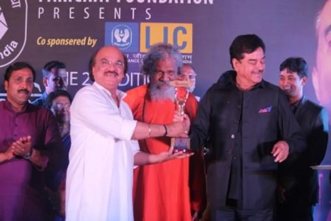  Bollywood actor Shatrughan Sinha in Odisha capital for award ceremony