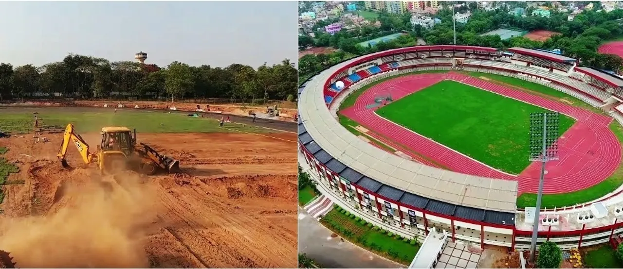  AAC-2017: Witness the unbelievable transformation of Odisha's Kalinga Stadium in this video