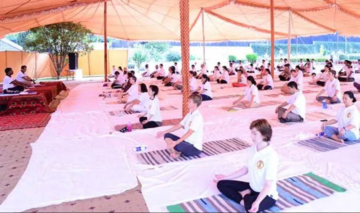  Pakistan celebrates International Yoga day too