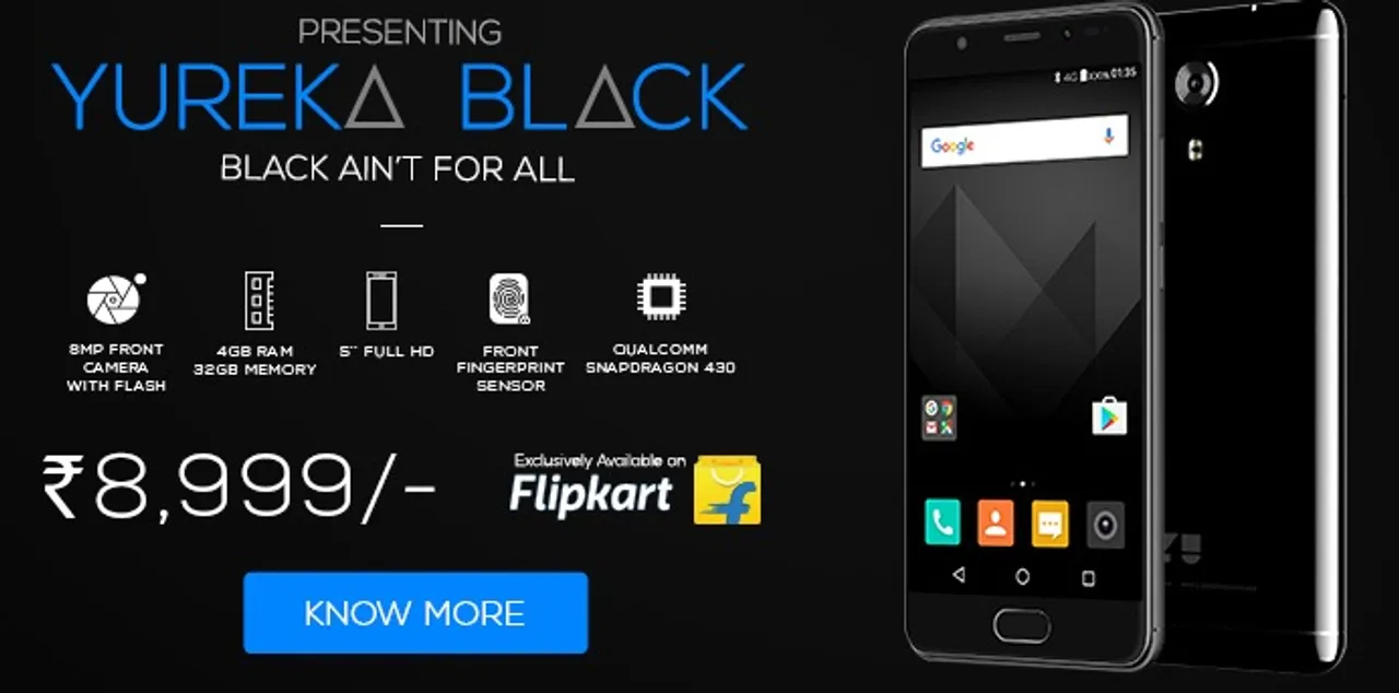  YU Yureka Black with fingerprint scanner, 4GB RAM launched at Rs 8,999