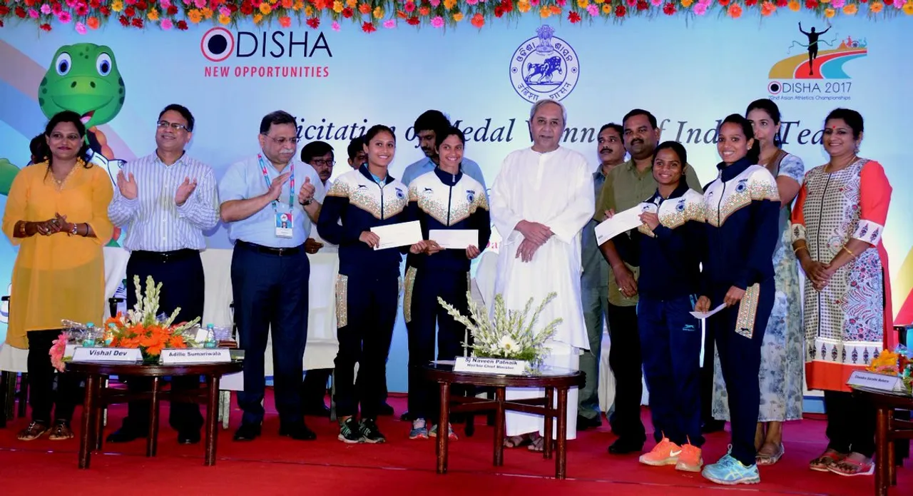  AAC: Odisha CM felicitates Indian medal winners with cash awards