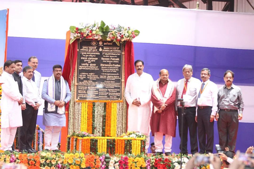  'Bhumi Pujan' of LNG terminal held in Odisha's Dhamra