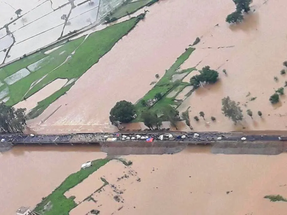  Watch video: Aerial view of flood affected areas in Odisha