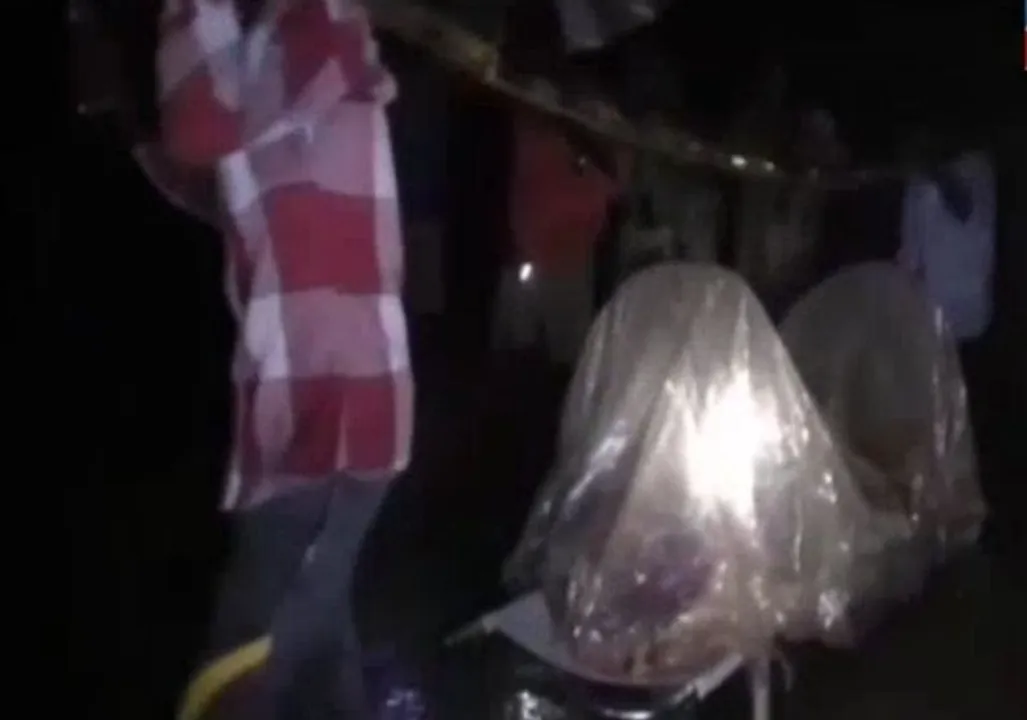  Pregnant woman carried in sling for 4 km amid rain in Odisha