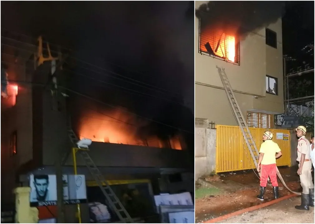  Fire guts articles worth over Rs 6 cr at Sports Emporium in Odisha capital