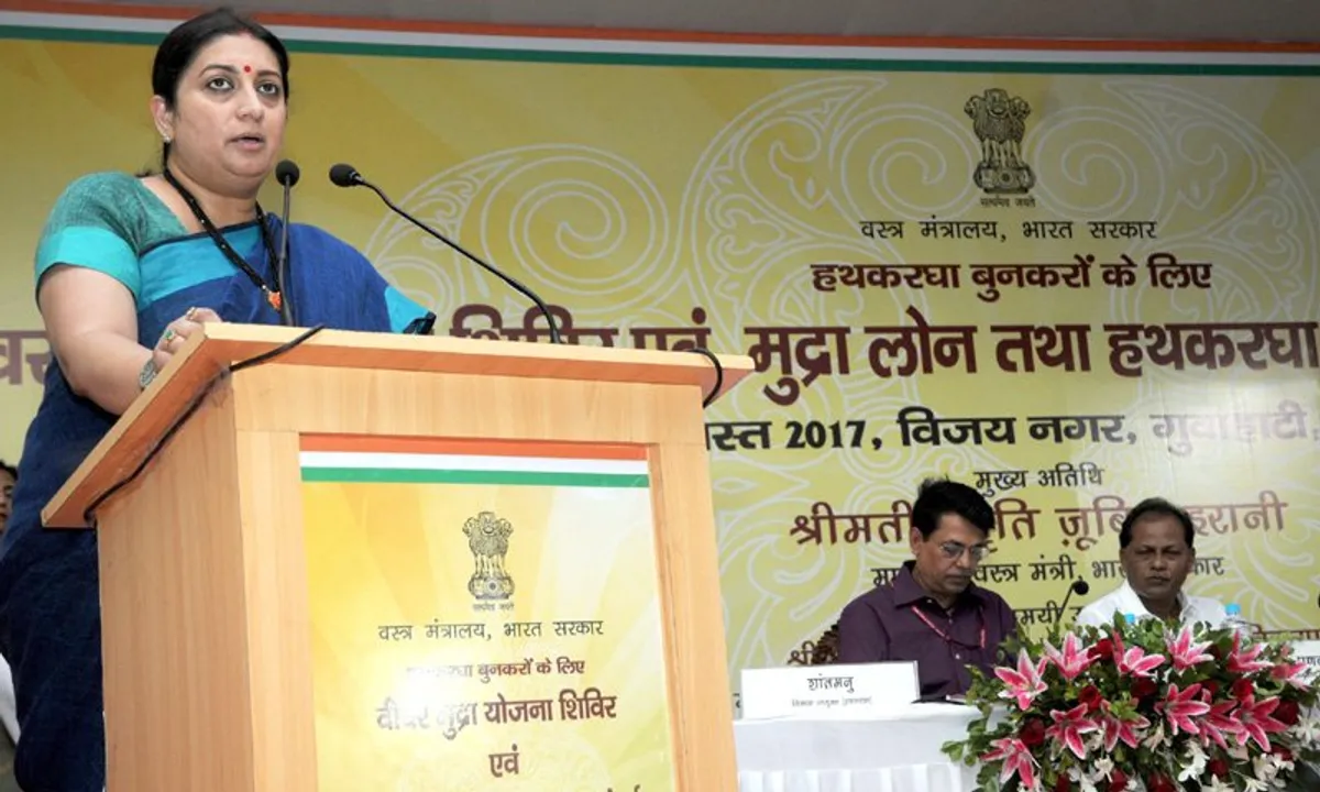  Odisha weavers’ income grew 60 pc in 3 months: Irani