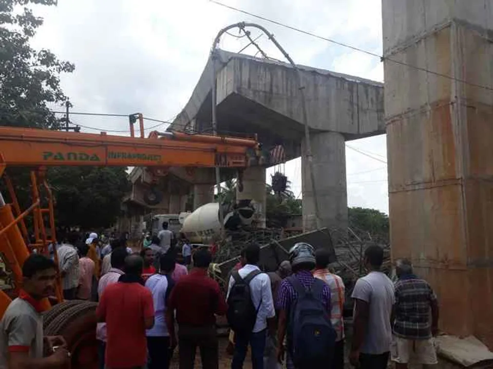  Bomikhal flyover collapse: Look out circular against 2 directors of Panda Infra