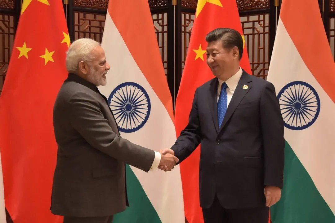  Modi, Xi meet after BRICS