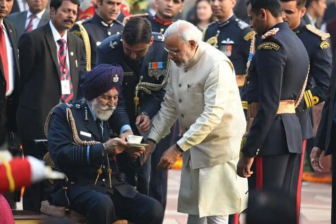  PM remembers Marshal of Air Force Arjan Singh