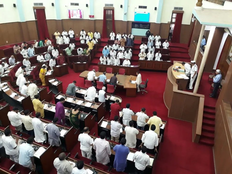  Odisha Assembly Winter Session begins on stormy note