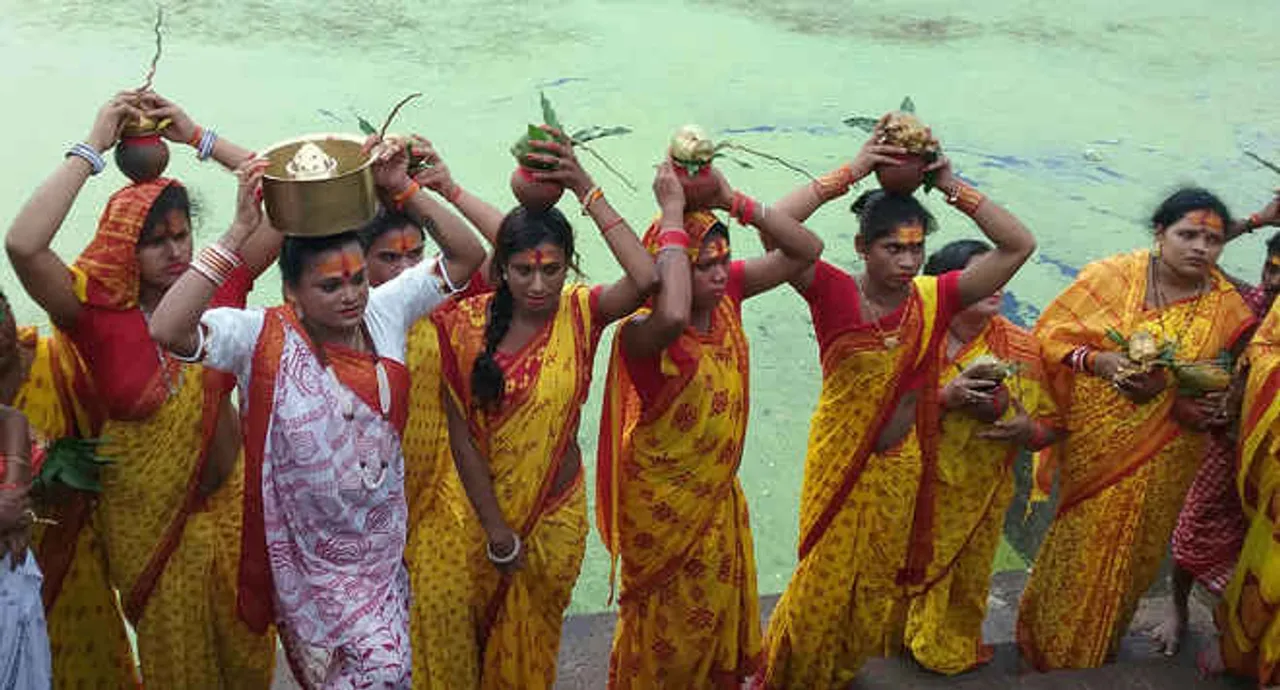  Transgenders celebrate Navaratri in Odisha capital