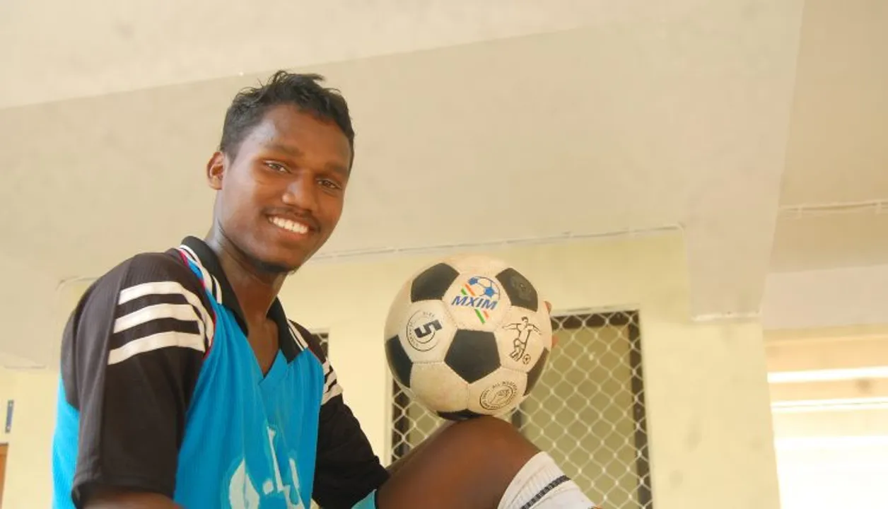  Odisha boy felicitated by Modi at FIFA World Cup ground