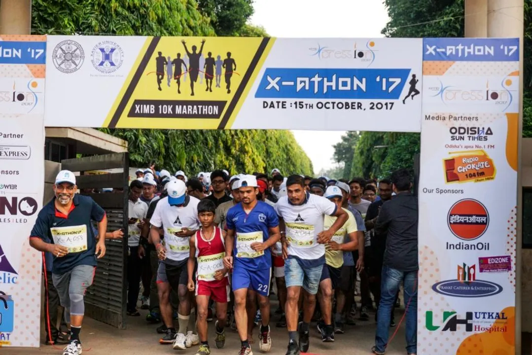  XIMB organises marathon in Odisha capital