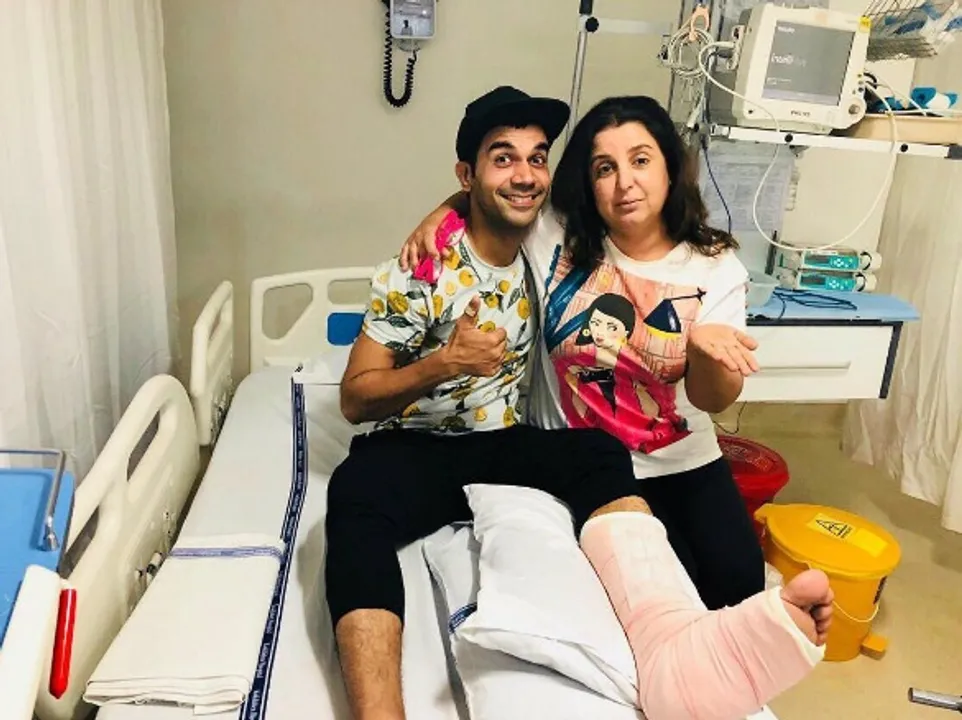  Rajkummar Rao's left leg fractured. Here's how.