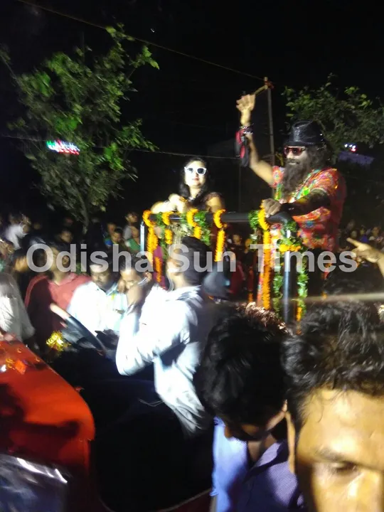  When crowd cheered for Ram Rahim, Honeypreet in Odisha