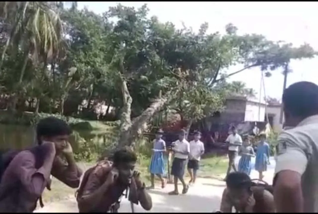  Students punished by Odisha cop for calling him 'Mamu'