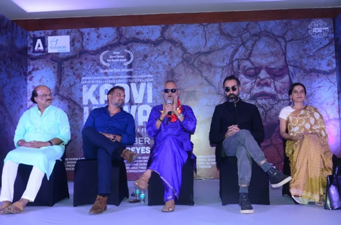  'Kadvi Hawa' crew in Odisha capital to promote movie