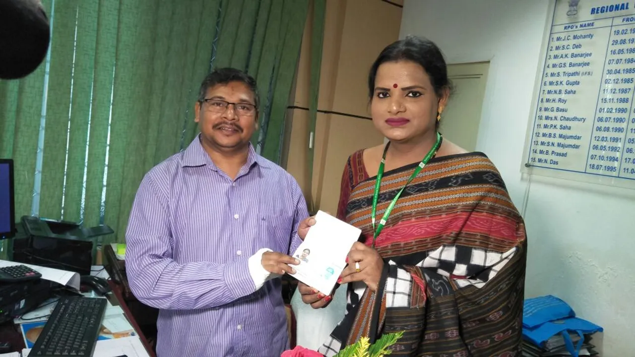  Sadhana Mishra becomes first transgender to be issued passport in Odisha