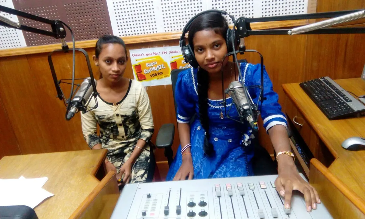  Young changemakers take over Radio Choklate on International Children's Day