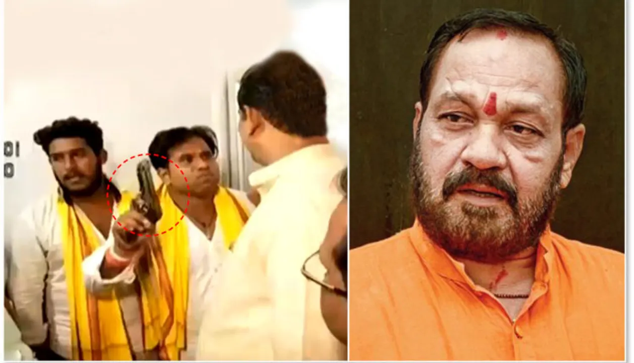  Odisha BJP prez Basant Panda threatened at 'gunpoint' in party office
