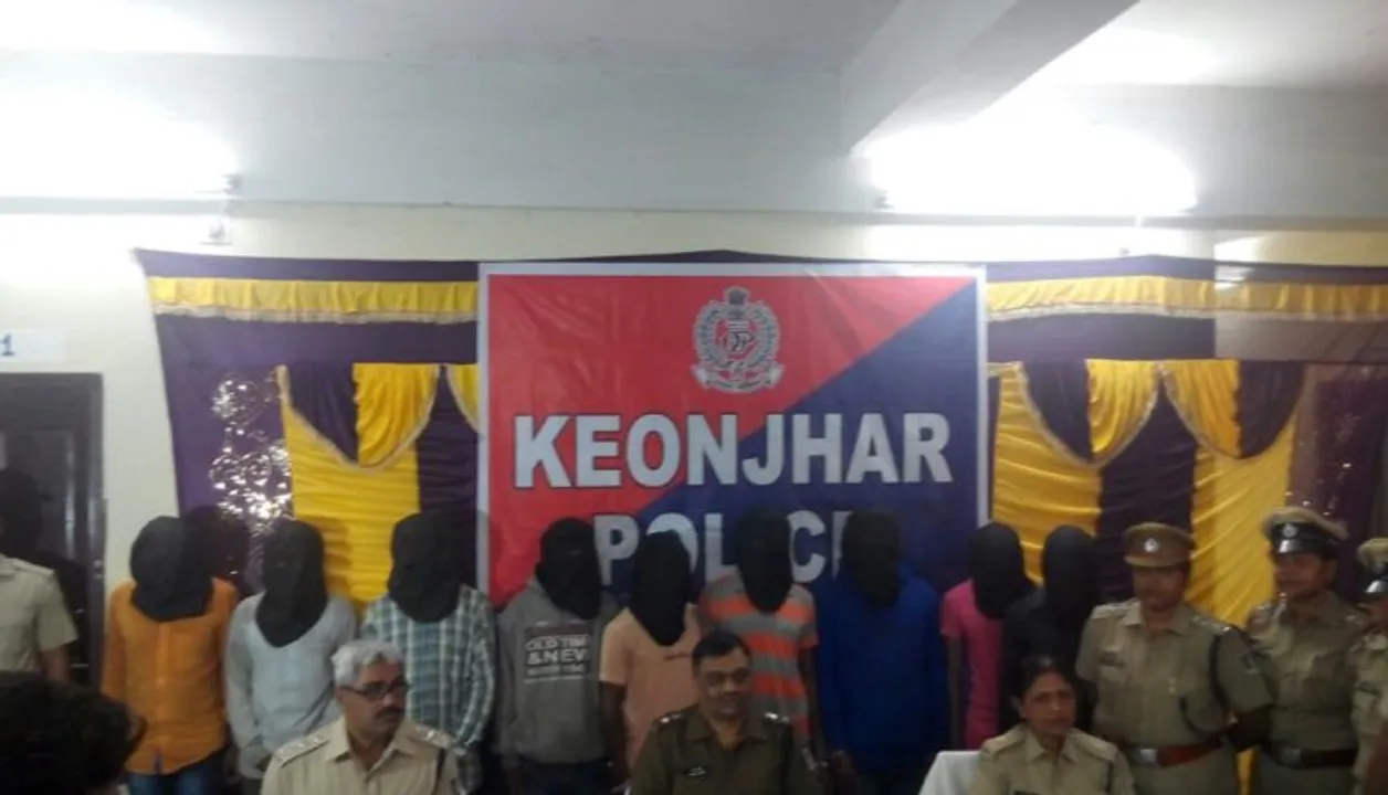  Bank robbery foiled in Odisha's Keonjhar, 9 inter-state looters held