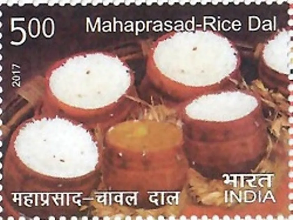  Odisha’s mouth-watering ‘Mahaprasad’ now on postage stamp