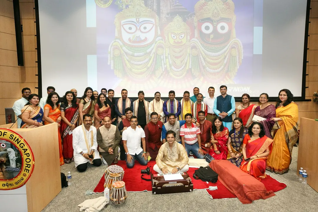  Odisha culture, devotional songs enchant NROs in Singapore