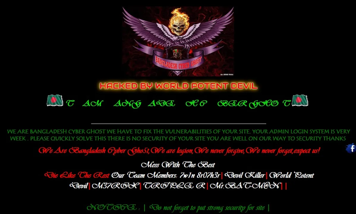  Odisha Medicinal Plants Board's website hacked by 'Bangladeshi' hackers