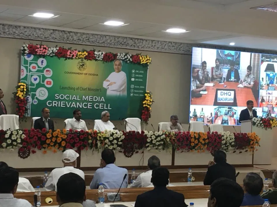  Odisha CM launches Social Media Grievance Handling Mechanism