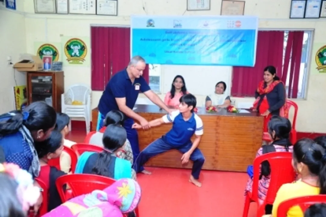  Adolescent girls learn self-defence techniques in Odisha capital