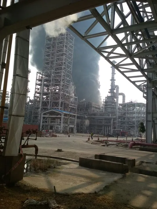  Fire breaks out at IOCL refinery in Odisha's Paradip