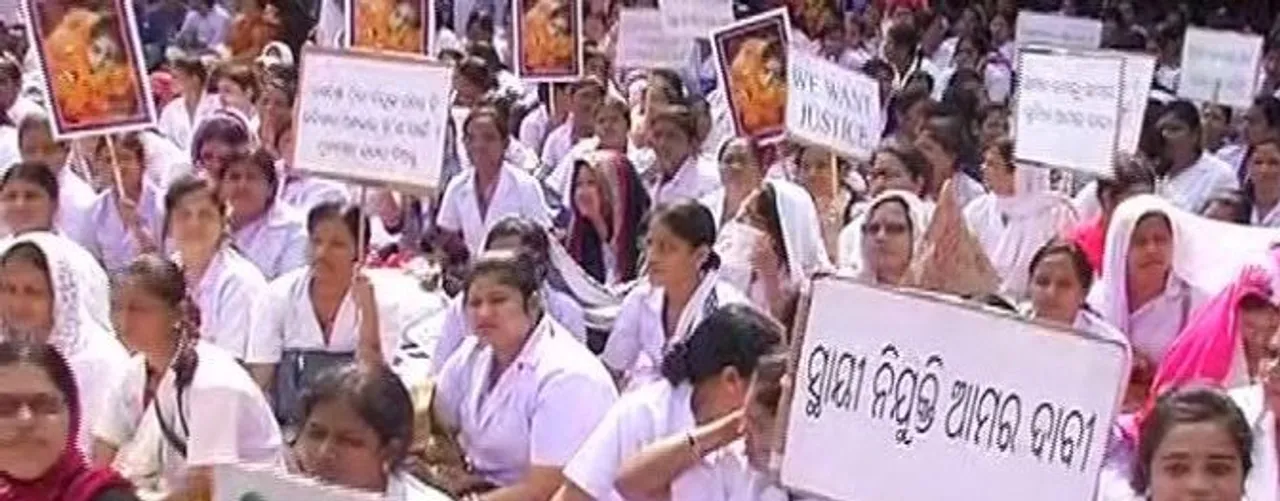  NHM nurses call off strike after talks with Odisha govt