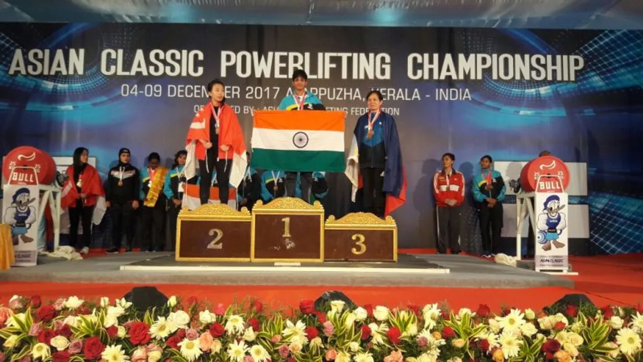  Odisha's Anupama Swain wins gold in Asian Powerlifting Championship