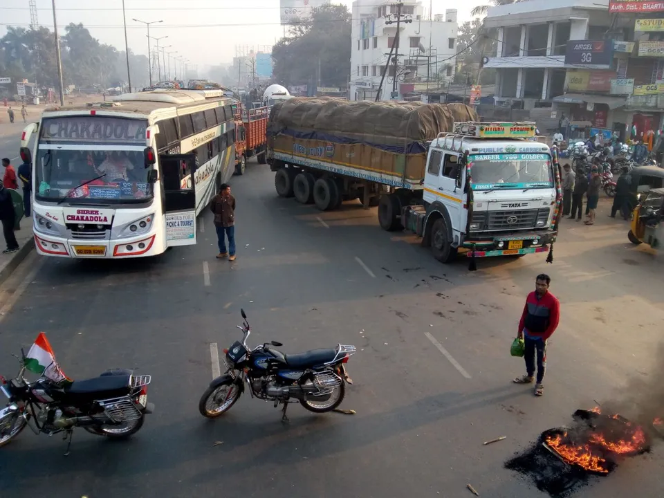  Bandh by Congress, BJP's hartal hits normal life in Odisha