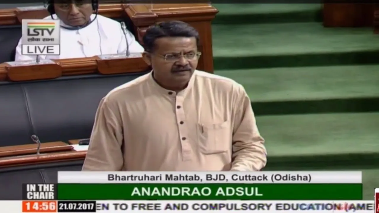  Odisha: BJD’s Bhartruhari Mahatab bags 'most outstanding' MP award