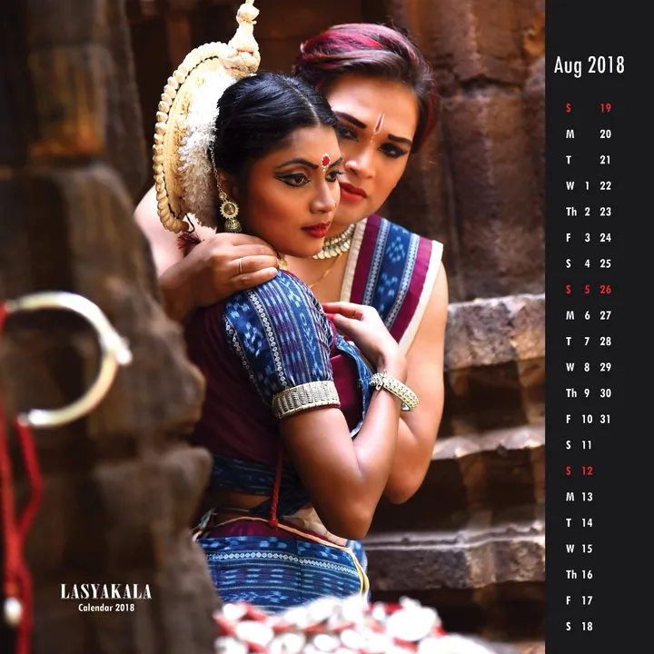  Erotic take on Odissi in Saswat Joshi's 2018 calendar