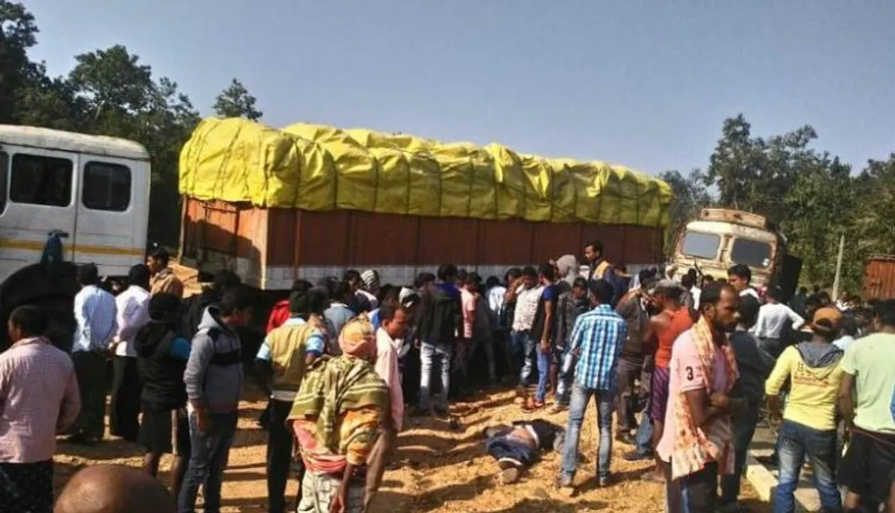  Tragic: Man, wife, 6-yr-old son die as truck runs over them in Odisha