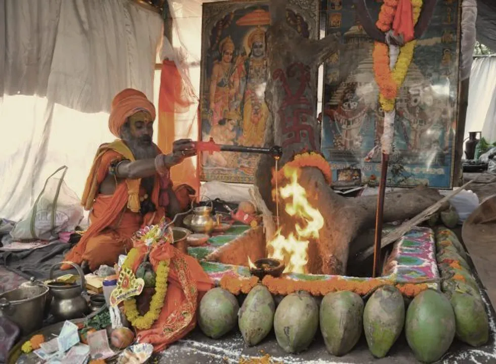  Khandagiri 'Kumbha' Mela begins today; thousands of monks, pilgrims flock Odisha capital