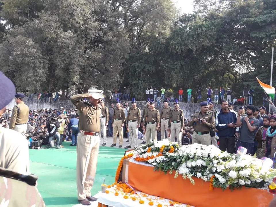  Rich tributes paid to martyred CRPF Jawan Pradeep Panda in Odisha