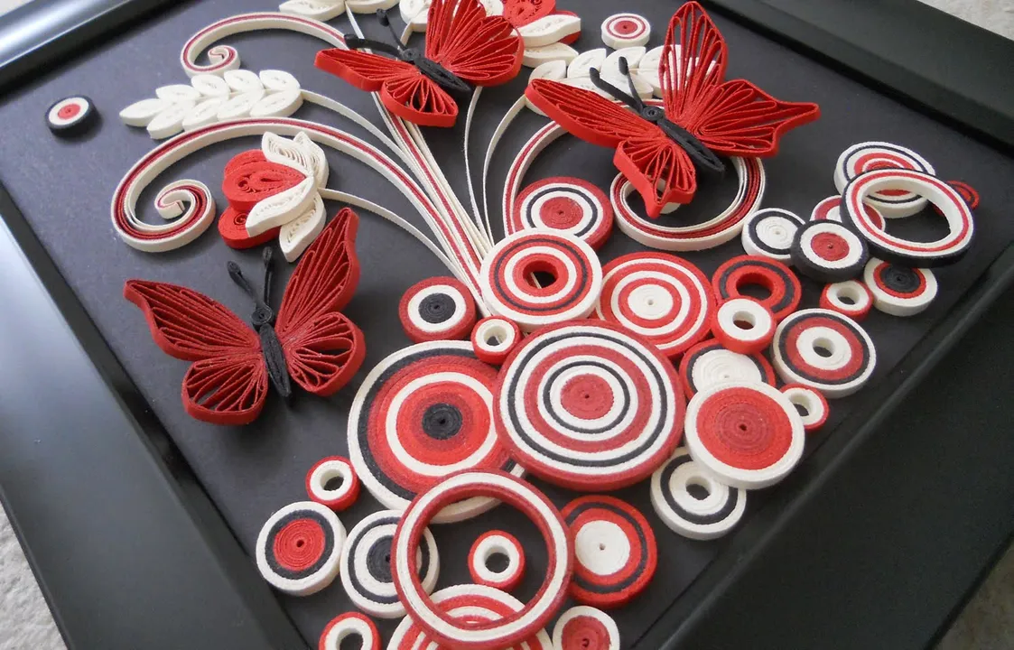  Quilling
Picture courtesy: http://ayaniart.blogspot.in 
