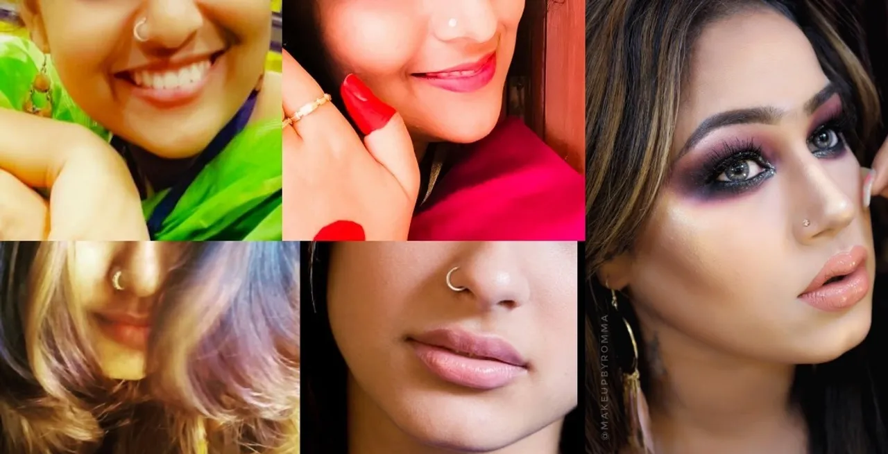  Women in Odisha adorn trendy nose pins to stand out