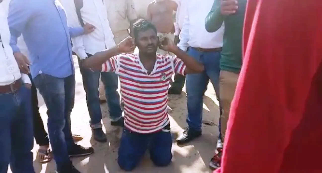  Man forced to kneel down for eve-teasing at Odisha's Utkal University